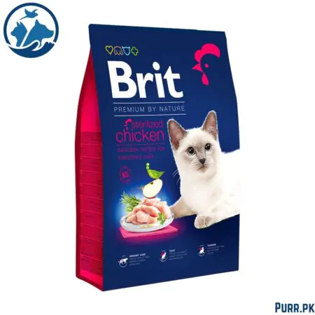 Brit Premium by Nature Cat Sterilized Chicken 8KG